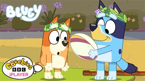 Bluey And Bingo Play Rug Island Cbeebies Youtube