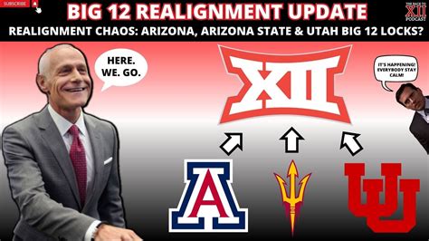 Arizona Arizona State Utah All Set To Join Big 12 Utah S Total