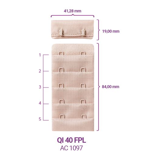 Abrochaduras 5 Carreras Abrochaduras Artefatos Para Lingerie Terlizzi