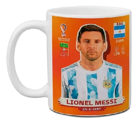 Combo Taza Qatar Camiseta Seleccion Argentina Mundial En Venta