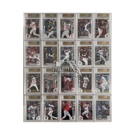 Topps Chrome Ben Baller Baseball Card Bgs Lot Steel