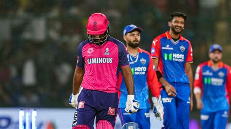 Ipl 2024 Dc Vs Rr Sanju Samson Reprimanded For Reaction To Controversial Dismissal Mykhel