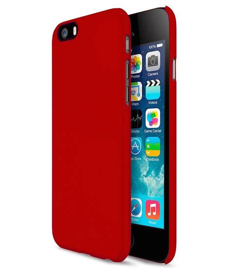 Rka Ultra Thin Rubberized Matte Hard Back Cover For Apple Iphone 6 Plus