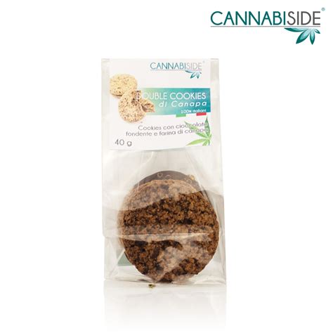 Hemp Cookies Double with Chocolate | CannabiSide