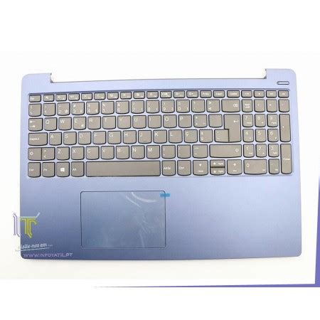 Teclado Português c Top Case para Lenovo IdeaPad 330S Azul 5CB0R07390