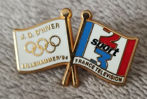 Pins J O Jeux Olympiques Lillehammer Tv A Fr France T L Vision