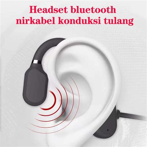 Jual Headset Bluetooth Nirkabel Konduksi Tulangstereoolahragalari