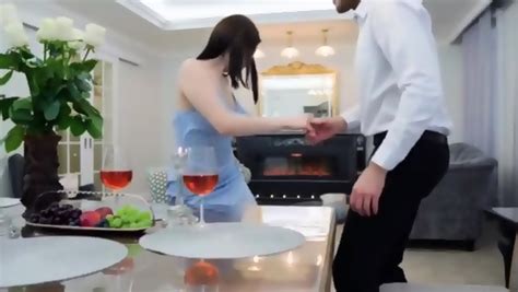 Hottie Brunette Fucks And Gets Creampie On First Date