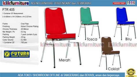 Jual FTR 405 Futura Kursi Susun Stainless Di Lapak Klikfurniture