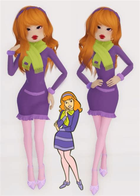 Dress To Impress Scooby Doo Daphne Cosplay In Clever