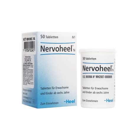 Nervo Heel Tabletas La Farmacia Biologíca