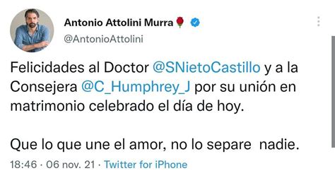 Qui N Es Carla Humphrey La Esposa De Santiago Nieto Y Ex De Gil Zuarth