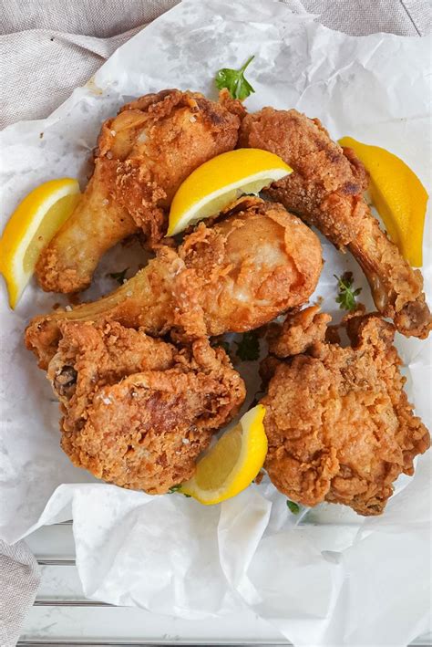 Southern Classic Fried Chicken Without Buttermilk Recette Rapide