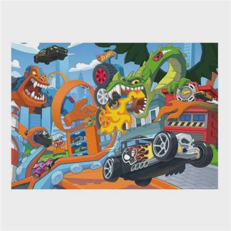 Quebra Cabe A Pe As Gigante Hot Wheels Em Promo O Na Americanas