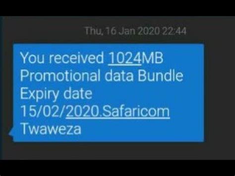 Safaricom Custom Bundles Mwitu Generation New Method 2020 YouTube