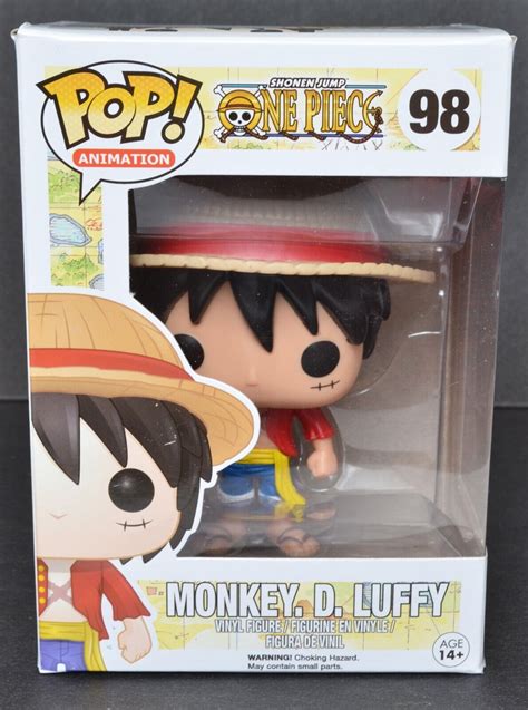 Funko Pop One Piece Monkey D Luffy Vinyl Figure Nrfb Glossy