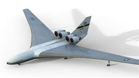 Lockheed CL 1201 Nuclear Powered Aircraft 3D Model TurboSquid 2184167