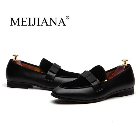 Meijiana Dress Shoes Party Wedding Night Club Shoes Men S Genuine