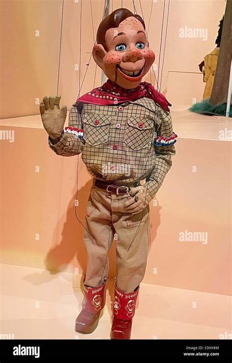 The Howdy Doody Puppet Is Part Of The Special Exhibit On Puppetry At