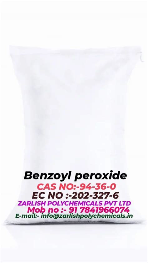 Benzoyl Perioxide For Catalyst In Polymers At Best Price In Vasai Id