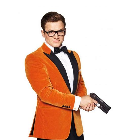 Kingsman The Golden Circle Eggsy Suit | Celebs Outfits