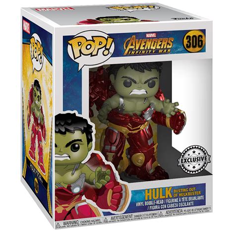 Funko Pop Hulk Busting Out Of Hulkbuster Marvel Figures