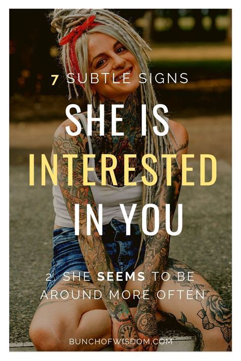 7 Subtle Signs Shes Interested In You BUNCH Of WISDOM How To Show