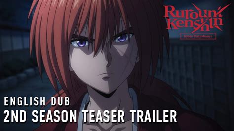 Rurouni Kenshin Kyoto Disturbance Teaser Trailer English Dub