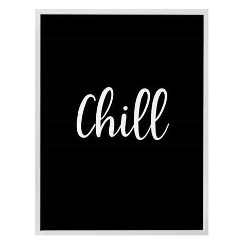 Poster Chill Wall Artnl