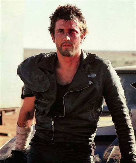 Mel Gibson On The Set Of Mad Max The Road Warrior Mad Max