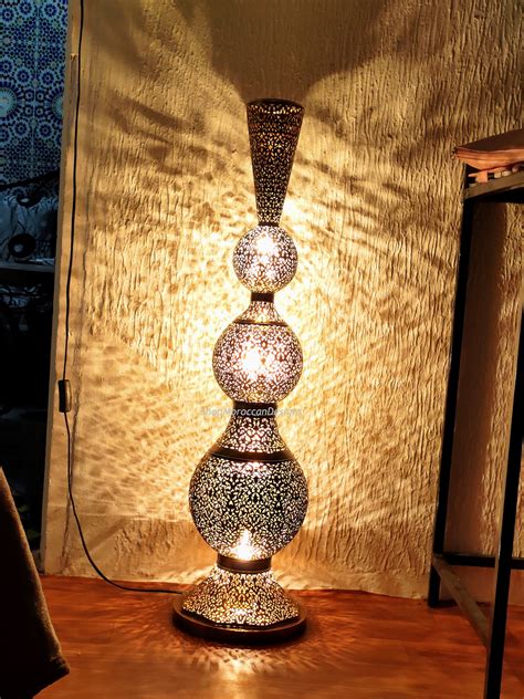 Moroccan Lamp Standing Moroccan Floor Light Standing Lamp Etsy