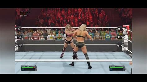 Wwe 2k23 Charlotte Flair Vs Alexa Bliss For The Womens Universal