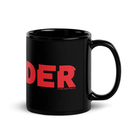 Shudder Logo Black Mug