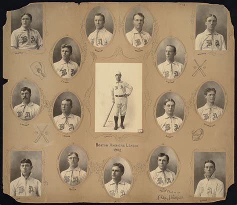 Boston Americans Baseball Team 1902 File Name 06060001 Flickr