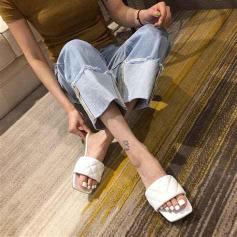 Mua Dép nữ quai ngang da mềm trần chỉ siêu hot mang cực êm chân hàng chính hãng MamaShop Vn