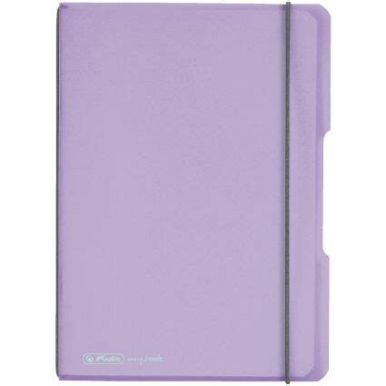 Herlitz Notizheft My Book Flex Pastell A5 PP Cover Flieder 11408630