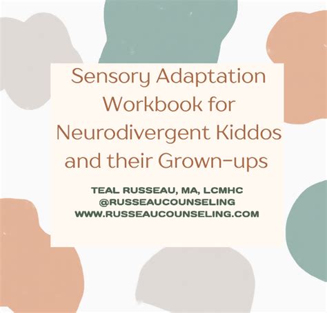 Sensory Adaptation Workbook For Neurodivergent Kiddos And Their Grown