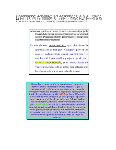 PDF INS REDACTA Y APLICA EL FORMATO LOS BORDES Y PDF