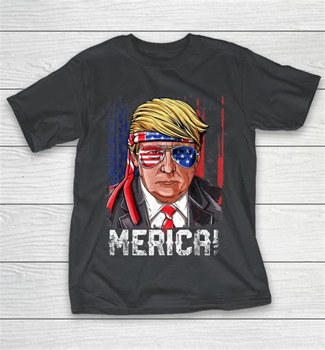 Cat 4th Of July Shirts Meowica Merica Men Usa American Flag Shirts Woopytee Store