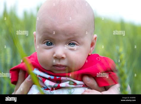 Baby girl portrait Stock Photo - Alamy