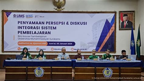 Persiapkan Akreditasi Unggul BIP UMS Gelar Penyamaan Persepsi Dan