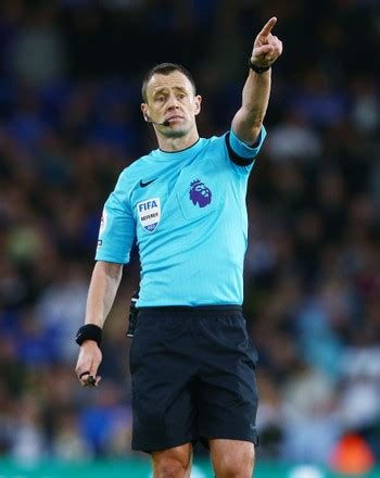 Referee Mr Stuart Attwell Editorial Stock Photo - Stock Image ...