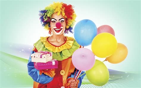 Funny Clown Balloons Ts Wallpaper 2560x1600 25099