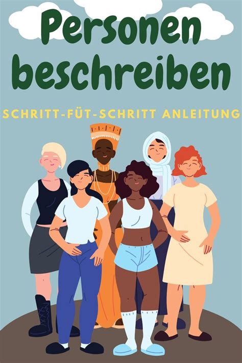 Personen Beschreiben Schritt Für Schritt Anleitung Personen