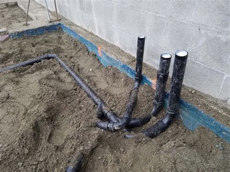 Minimum Depth Of Sewer Pipe Under Slab