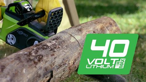 Аккумуляторная техника Greenworks серии 40V - YouTube