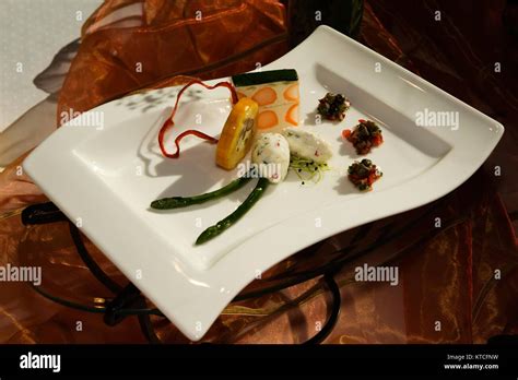 Luxury food in luxury restaurant Stock Photo - Alamy