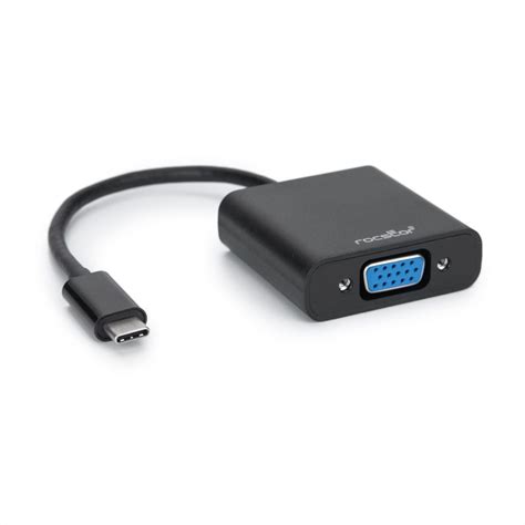 Inch Rocstor Premium Usb C To Vga Adapter Converter