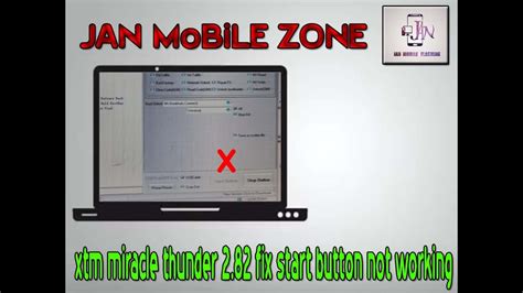 Xtm Miracle Thunder Fix Start Button Not Working Youtube