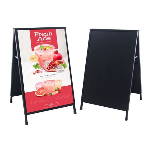 Buy Sandwich Board 24 X 36‘ Sidewalk Sign Double Sided A Frame Folding